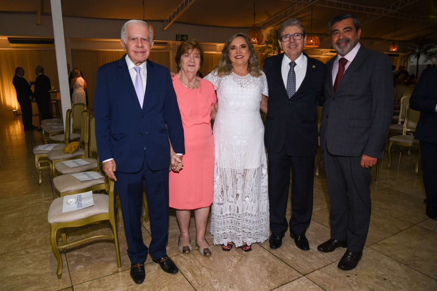  Luiz Gonzaga, Maria Dulce, Risalva Telles, Carlos Gantóis e Sérgio Faria                           